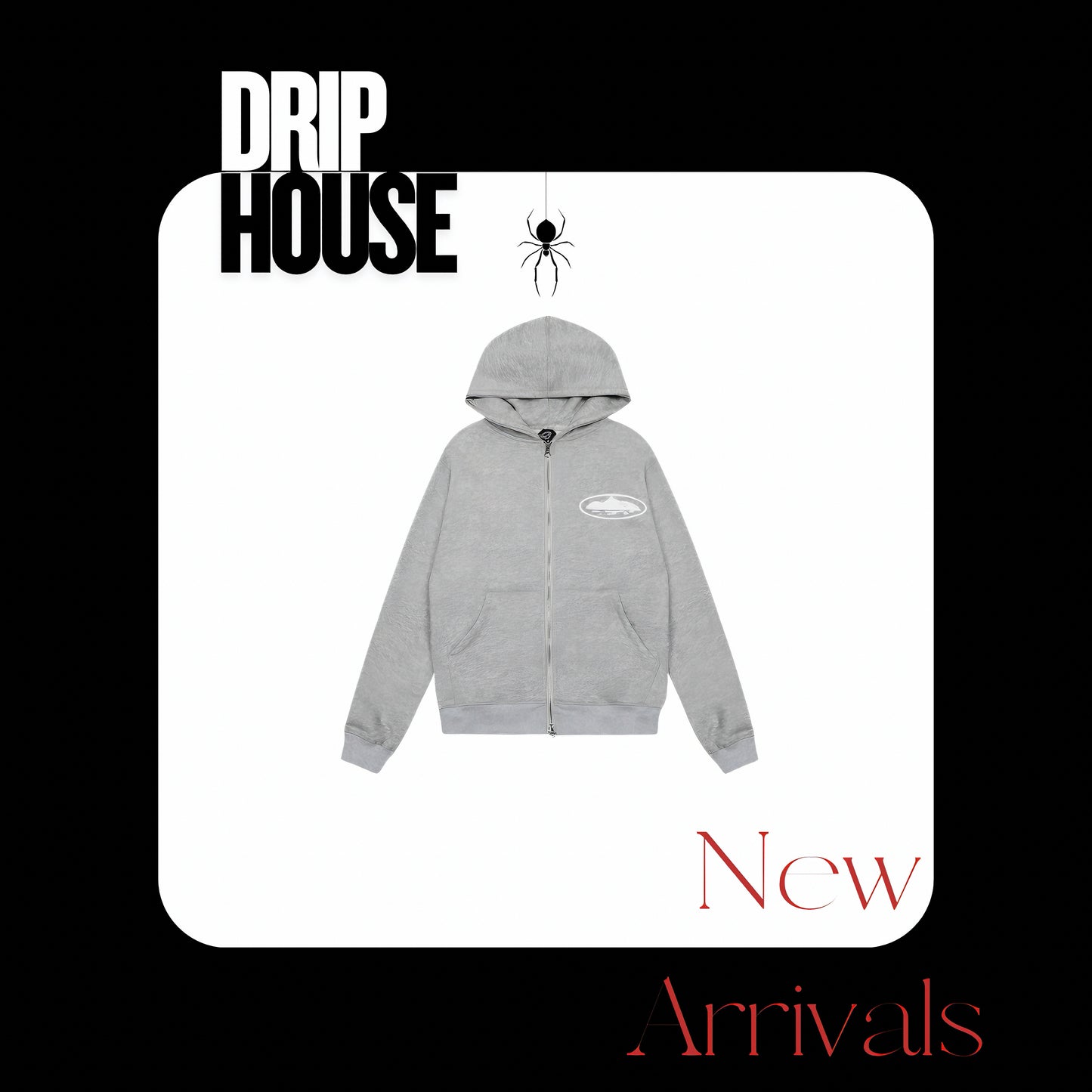 Corteiz Island Puff Print Zip Ups
